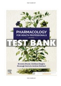 Pharmacology for Health Professionals 5th Edition Bryant Test Bank