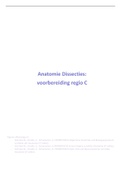 Anatomische dissecties - volledige voorbereiding