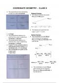 Coordinate Geometry Notes Class 10 (Sophmore Year)