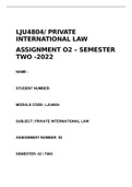 LJU4804 ASSIGNMENT 02 SECOND SEMESTER 2022