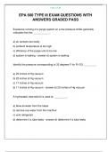 EPA 608 TYPE III EXAM QUESTIONS WITH ANSWERS GRADED PASS