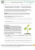 BIO 101 _ Fast Plants​ 1 – Growth and Genetics_Gizmos_2021 | Student Exploration: Fast Plants​ 1 – Growth and Genetics