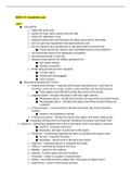 BIO 151 Complete Lab Exams (1-8)