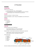 Samenvatting  Cytologie 