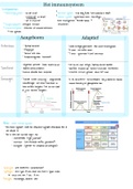 Samenvatting tentamenstof Immunobiololgie jaar 2 Biologie 