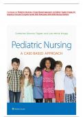 Test Bank For Pediatric Nursing- A Case-Based Approach 1st Edition Tagher Knapp All chapters Covered Complete Guide With Rationales 2024-2025 Revised Edition 