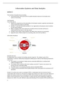 Lecture notes Information Systems and Data Analytics 