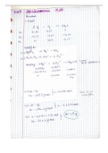 Oefenzitting 5 - Algemene concepten: chemie - stoichiometrie