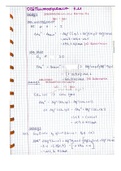 Oefenzitting 6- Algemene concepten: chemie - Thermodynamica