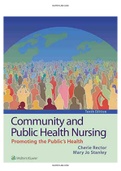 Community and Public Health Nursing 10th Edition Rector Test Bank