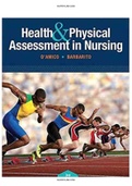 Health and Physical Assessment In Nursing 3rd Edition DAMICO Test Bank