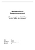 Moduleopdracht projectmanagement Schoevers/NCOI - Cijfer 7,3