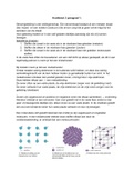 Samenvatting Chemie Overal 5e ed vwo 4; Hoofdstuk 3 paragraaf 1 en 2