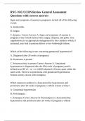 RNC-NIC/CCRN Review General Assessment Questions with correct answers