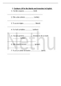 Test (elaborations) French 