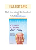 Clinically Oriented Anatomy 8th Edition Moore Dalley Test Bank