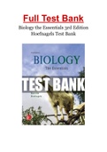 Biology the Essentials 3rd Edition Hoefnagels Test Bank