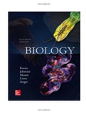 Biology 11th Edition Raven Raven, Johnson, Mason, Losos, Singer Test Bank