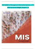 Test bank for mis 11th edition hossein bidgoli.pdf