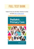 Pediatric Primary Care 4th Edition, Richardson Test Bank