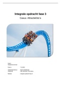 Integrale opdracht Fase 3 HBO Informatica - Casus Attractiefoto - Cijfer 8,4 - Incl. Feedback