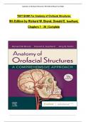 TEST BANK For Anatomy of Orofacial Structures, 9th Edition by Richard W. Brand, All Chapters 1 to 36 complete Verified editon ISBN:9780323796996