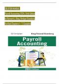 Solution Manual for Payroll Accounting 2024, 34th Edition by Bernard J. Bieg, Bridget Stomberg, Verified Chapters 1 - 7, Complete Newest Version