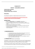 SUS1501 - Sustainability And Greed Assignment 05 March 2022, SUS1501 - Sustainability And Greed Assignment 08, SUS1501-Sustainability And Greed Assignments 2-8 Latest 2022 & SUS1501 - Sustainability And Greed Assignment 08 2022.