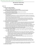 BIO 2232 Exam 3 Review Sheet Conduction to Thermoregulation AU 14	