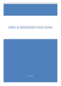 OWE 8 indiceren van zorg overzichtelijke samenvatting 