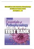 Porth's Essentials of Pathophysiology, 5th Edition TEST BANK by Norris, All Chapters 1 to 52 complete Verified editon ISBN:9781975107192