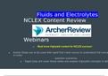 NCLEX ARCHER REVIEW DOCUMENTS (ALL REVIEWS)