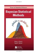 Bayesian Statistical Methods 1st Edition Reich Solutions Manual