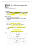 Macroecnomic Policy Introduction