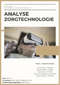 Analyse Adviseren in de zorgtechnologie - Cursus 4, beoordeeld met een 9