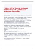 15-Hour USPAP Course, Mckissock USPAP Chapter 1, 2,4,7,8,9 Exam Questions and Answers