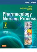 Test Bank for Pharmacology and the Nursing Process 7th Edition by Linda Lane Lilley, Shelly Rainforth Collins & Julie S. Snyder 9780323087896 | Complete Guide A+