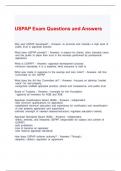 USPAP Exam Questions and Answers