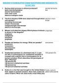 BIOLOGY A CUMULATIVE EXAM QUESTIONS AND ANSWERS TO  SCORE 96% 