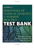 Lashleys Essentials of Clinical Genetics in Nursing Practice 2nd Edition Kasper Test Bank