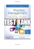 Practice Management for the Dental Team 8th Edition Finkbeiner Test Bank