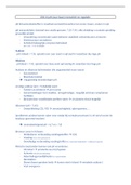 Samenvatting - biomedische wetenschappen - 'pH evenwicht en regulatie' (ZSO 44)