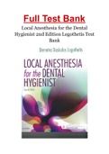 Local Anesthesia for the Dental Hygienist 2nd Edition Logothetis Test Bank