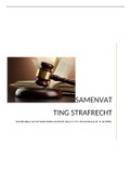 Samenvatting strafrecht 1