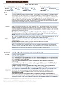 EYoung Cardiovascular SOAP Note Harvey Hoya Graded A+