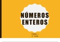 Los Números Enteros