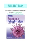 Porth’s Essentials of Pathophysiology 5th Edition Test Bank