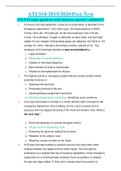 ATLS10 2019/2020/2022 Post-Test ATLS10 exam questions with answers (answers outlined!!)