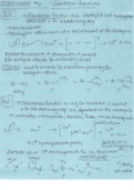 Review of Substitution Reactions