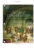 Great Conversation Historical Introduction to Philosophy 8th Edition Melchert Test Bank